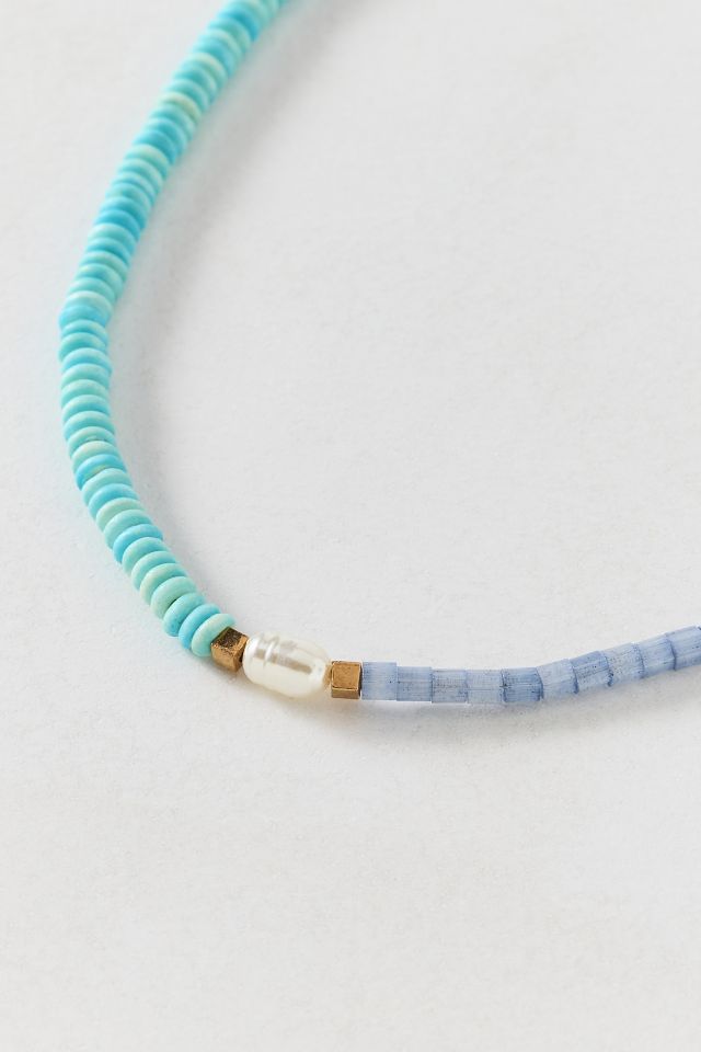 Pearl Colorful Beaded Necklace #1
