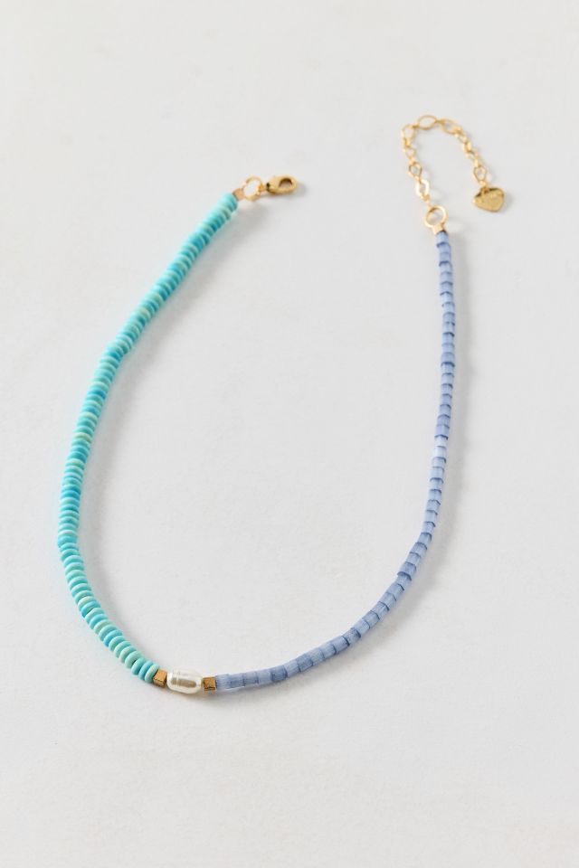 Pearl Colorful Beaded Necklace #2