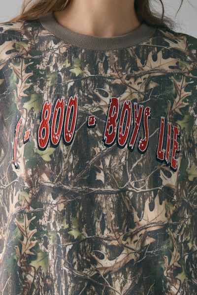 Boys Lie Kara Manhunt Graphic Crewneck Pullover