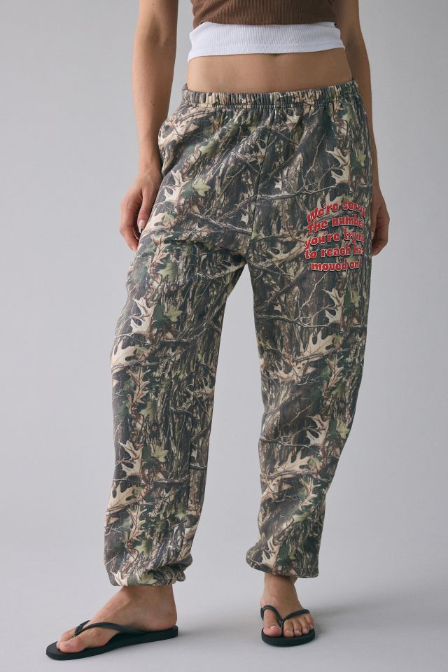 Boys Lie Kimmy Manhunt Camo Graphic Sweatpant #1