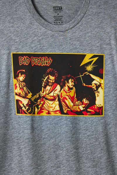 OBEY X Bad Brains Fearless Vampire Killers Graphic Tee