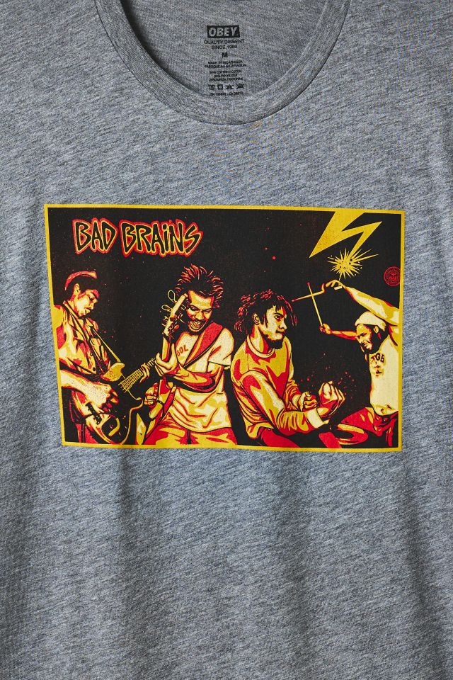 OBEY X Bad Brains Fearless Vampire Killers Graphic Tee #2