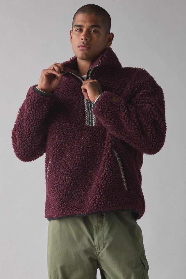 Veste en molleton à poil long UGG UGGbraid Confetti #1