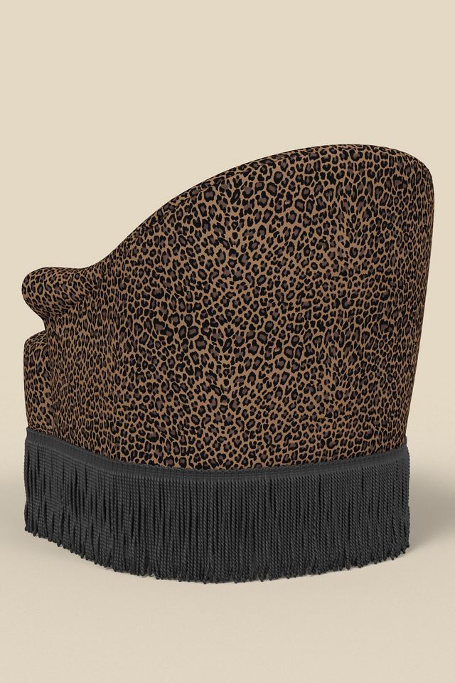 Josie Patterned Fringe Lounge Chair | Urban Outfitters