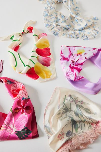 Blair Printed Satin Head Scarf