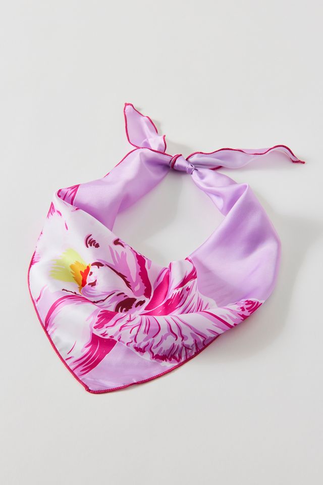 Blair Printed Satin Head Scarf #1