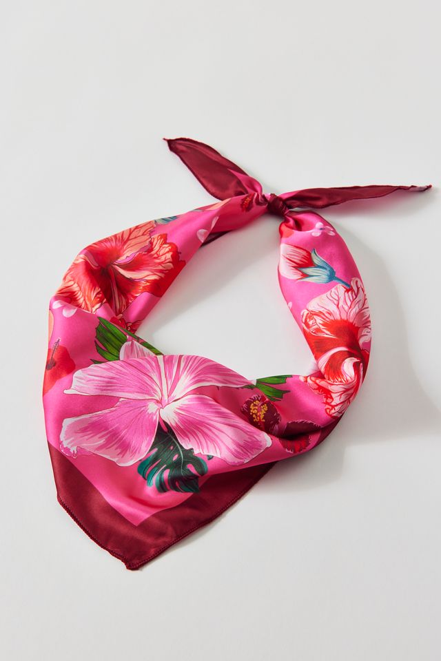 Blair Printed Satin Head Scarf #1