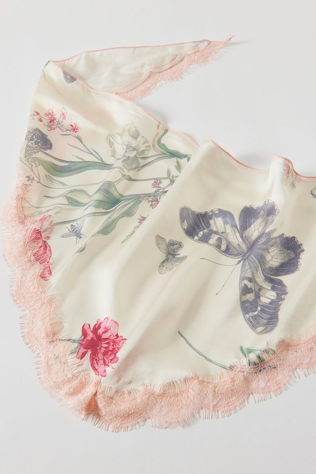 Foulard de tête Blair en satin imprimé #2