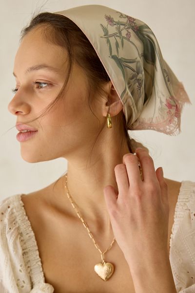 Blair Printed Satin Head Scarf