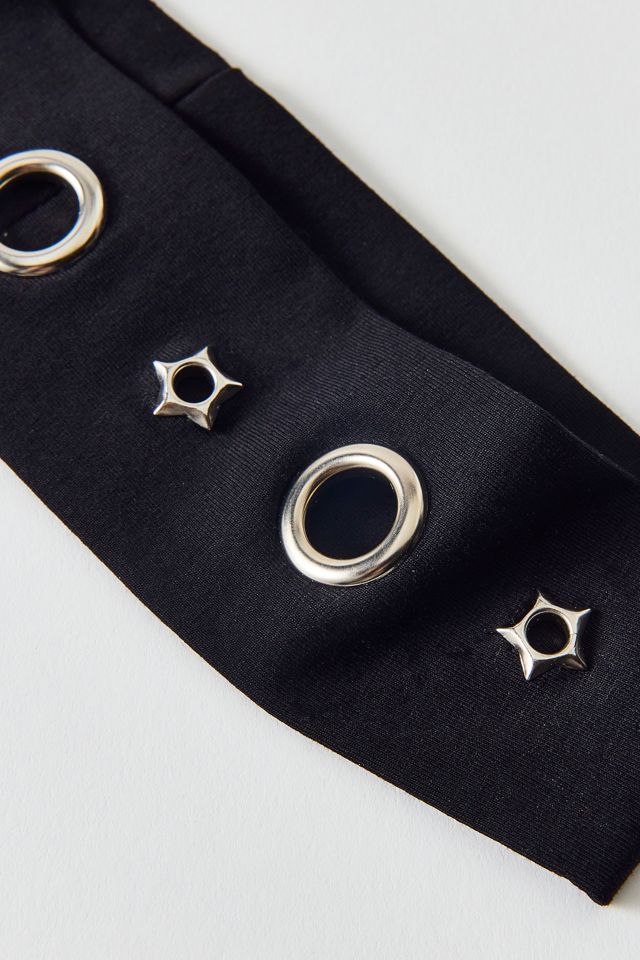 Grommet Soft And Stretchy Skinny Headband #1