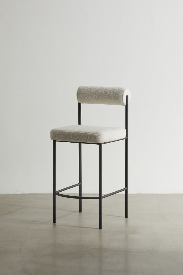 Liv Upholstered Boucle Counter Stool - Set Of 2 #2