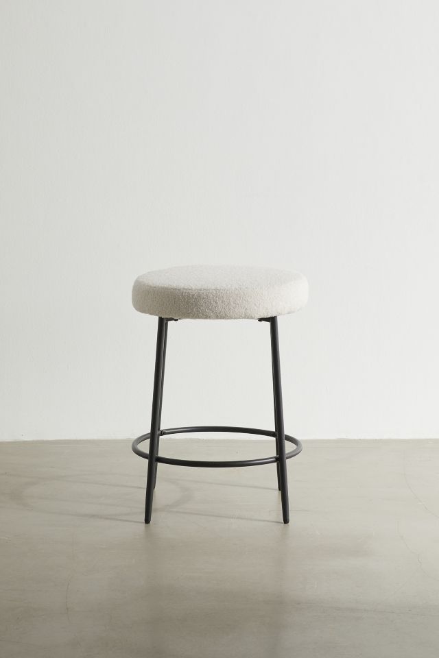 Biancac Upholstered Boucle Bar Stool - Set Of 2 #1