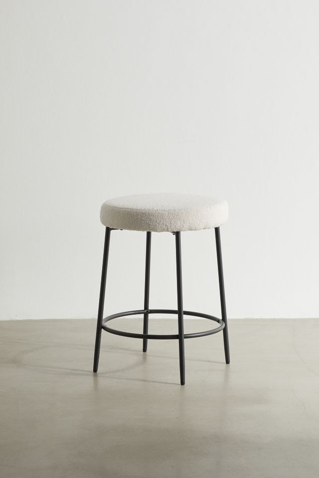 Biancac Upholstered Boucle Bar Stool - Set Of 2 #2