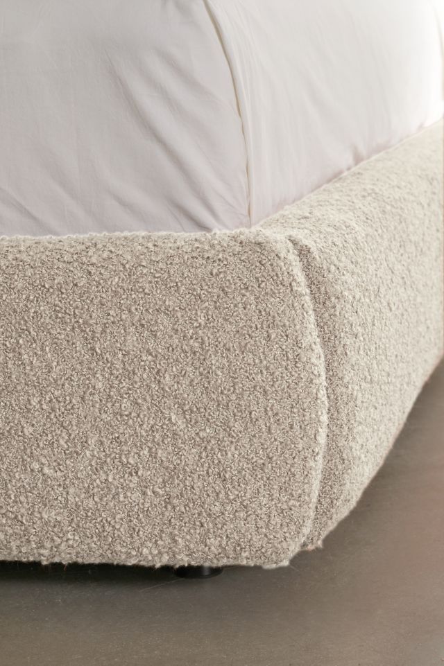 Daphne Upholstered Boucle Platform Bed