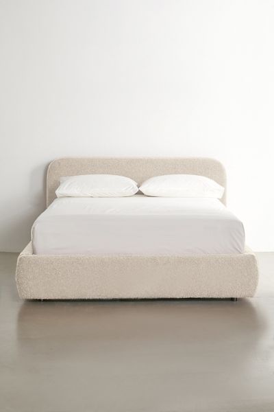Daphne Upholstered Boucle Platform Bed
