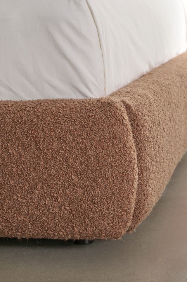 Daphne Upholstered Boucle Platform Bed