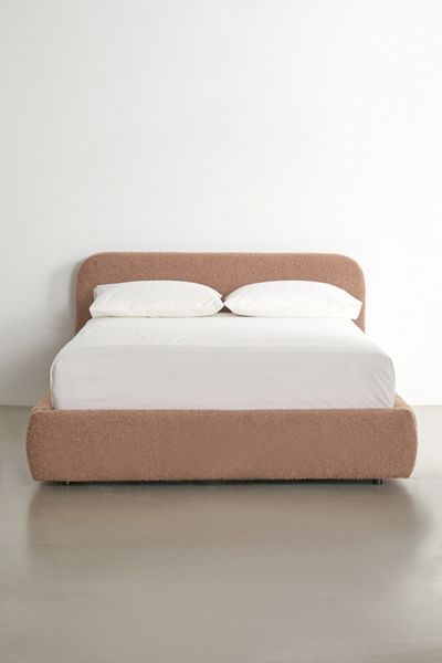 Daphne Upholstered Boucle Platform Bed