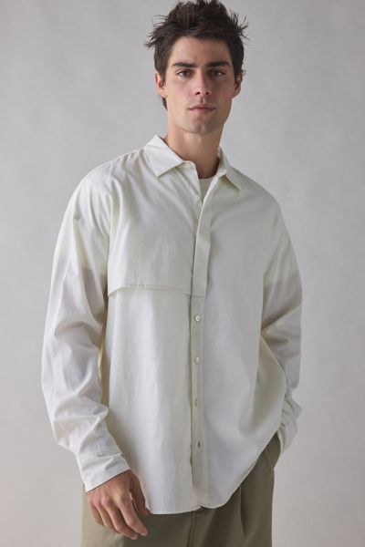 meagratia Asymmetry Button-Down Shirt