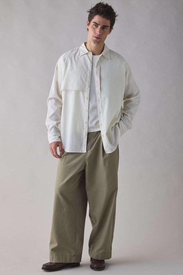 meagratia Asymmetry Button-Down Shirt #2