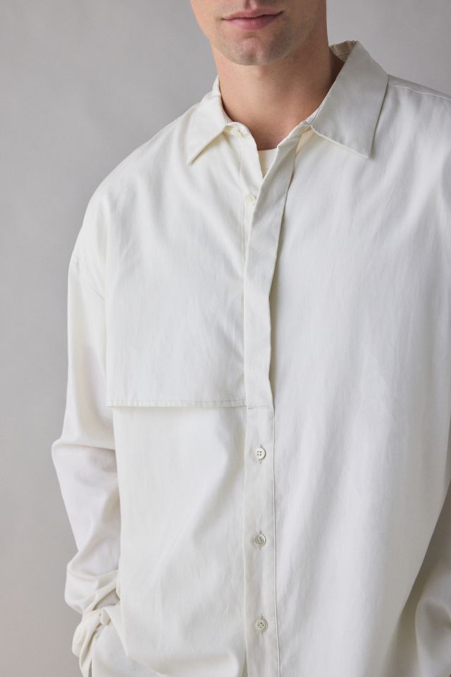 meagratia Asymmetry Button-Down Shirt #3