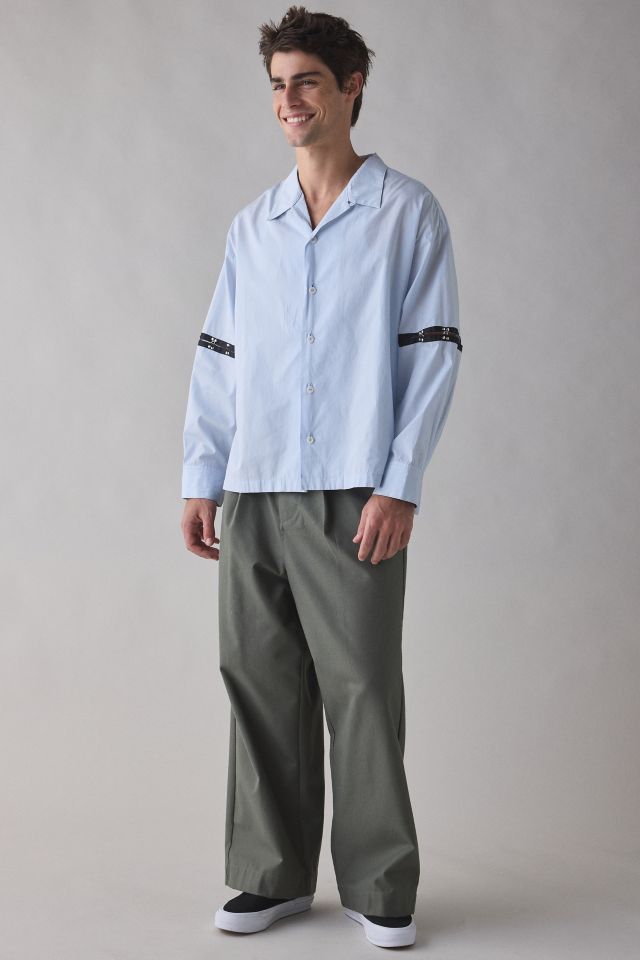 meagratia Open Collar Long Sleeve Shirt #2