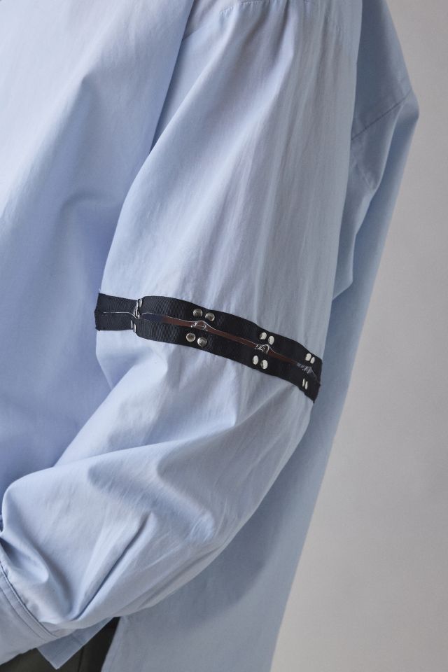 meagratia Open Collar Long Sleeve Shirt #3