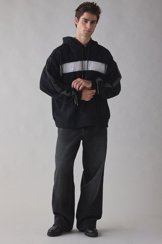 meagratia Chain Tape Hoodie Sweatshirt #2