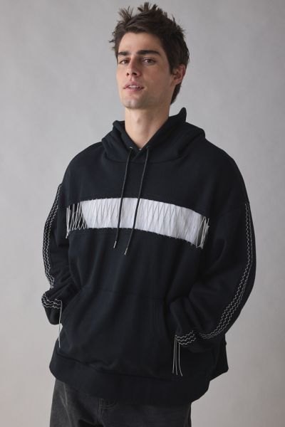 meagratia Chain Tape Hoodie Sweatshirt