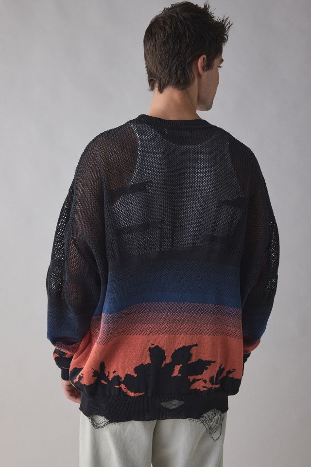 meagratia Twilight Knit Crew Neck Sweater #1