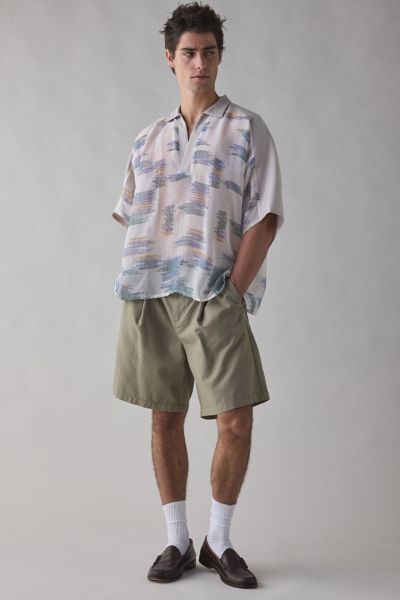 meagratia Mesh Skipper Short Sleeve Shirt