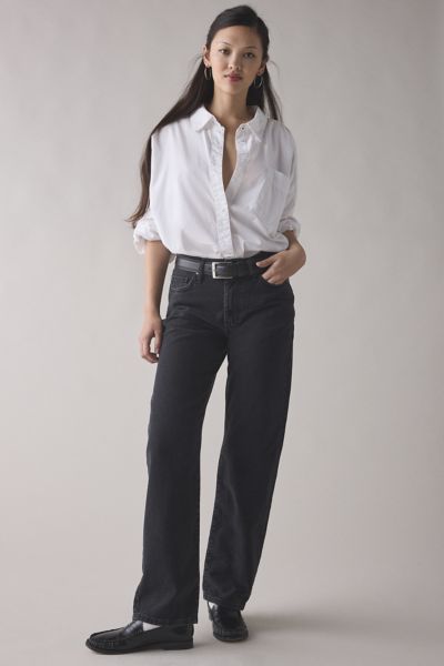 BDG Olive Stovepipe Mid-Rise Jean Product Page