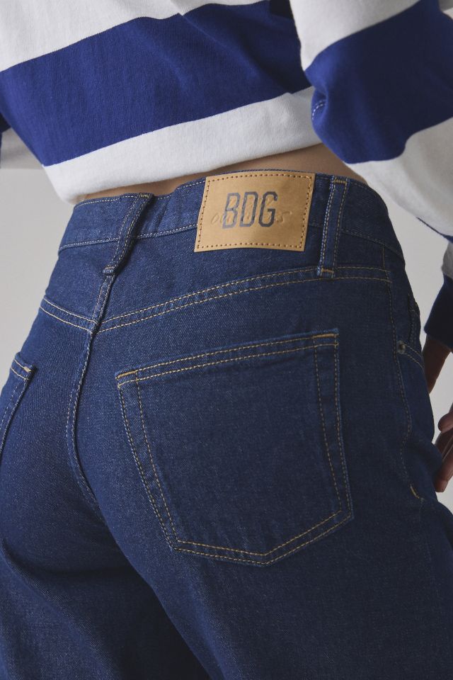 BDG Olive Stovepipe Mid-Rise Jean