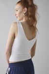 BDG Too Perfect V-Neck Cropped Tank Top