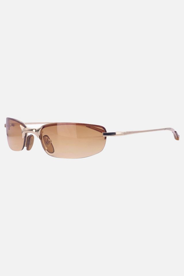 Giant Vintage Chinchilla 90’s Rimless Sunglasses #1