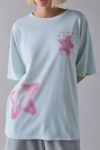 Feminine Rage Graphic Cotton T-Shirt Dress
