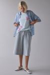 Feminine Rage Graphic Cotton T-Shirt Dress