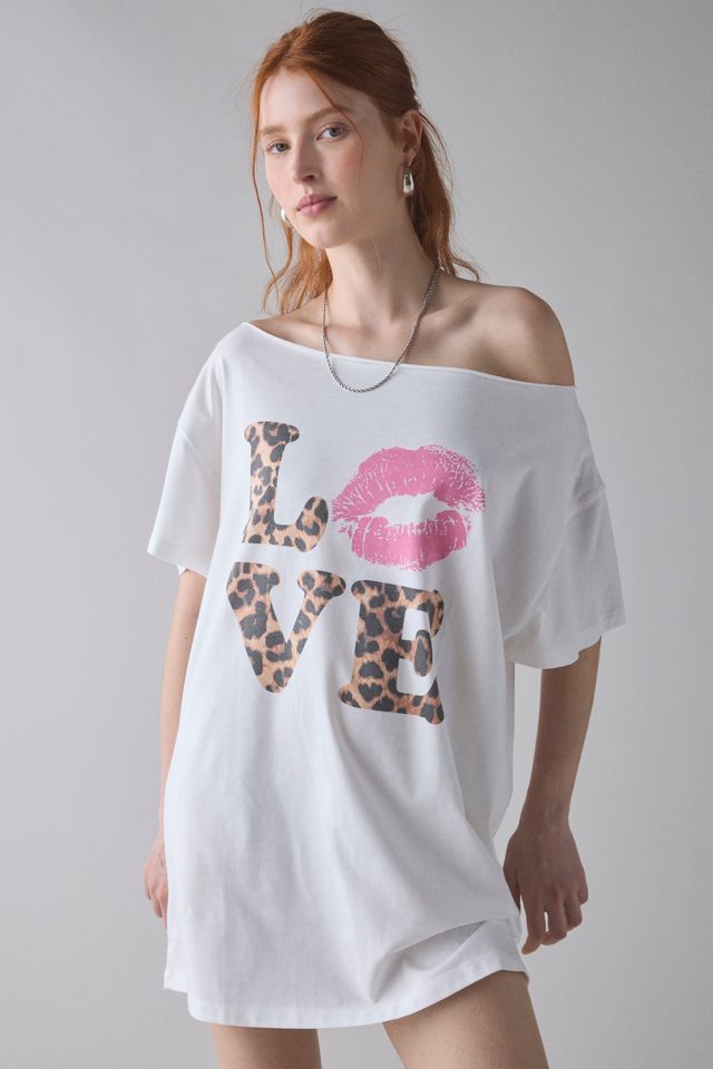 loose t shirt dress Graphic Dresses for Women Hazel & Olive (SPECIAL ORDER). Organic Silk T-Shirt Dress