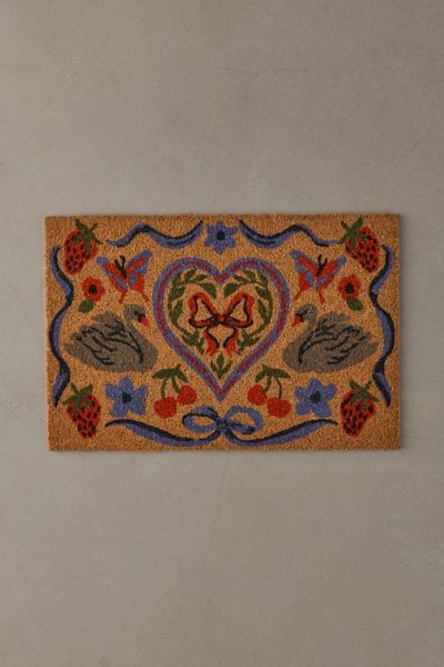 Urban Outfitters Simone Enchanting Coir Doormat At  In Multi