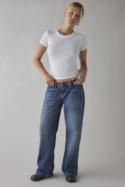 BDG Kayla Patch Pocket Low-Rise Jean