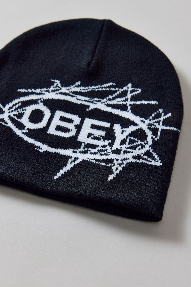 OBEY Scream Knit Beanie #1