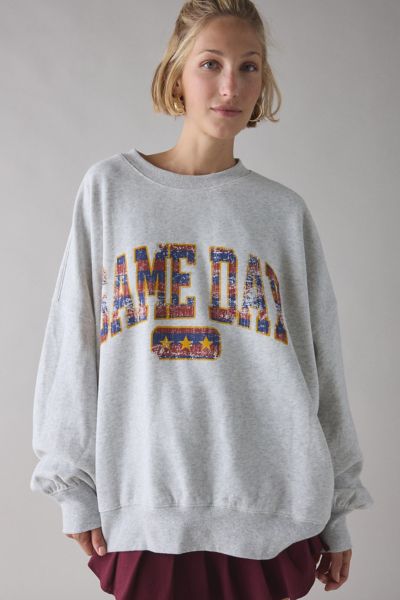 Out From Under Game Day Graphic Crew Neck Pullover