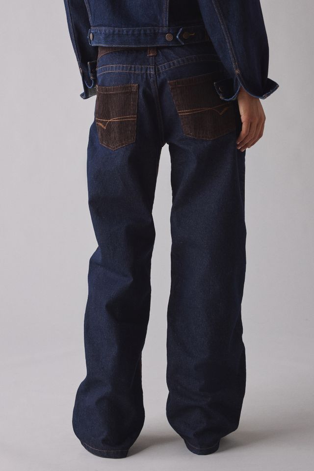 BDG Kayla Corduroy Mix Low-Rise Jean #1