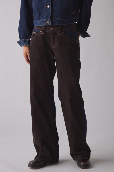 BDG Kayla Corduroy Mix Low-Rise Jean