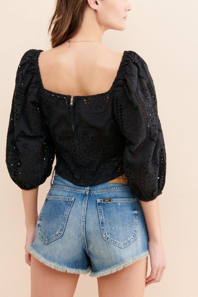 Lee Far Out Cut Off Denim Shorts