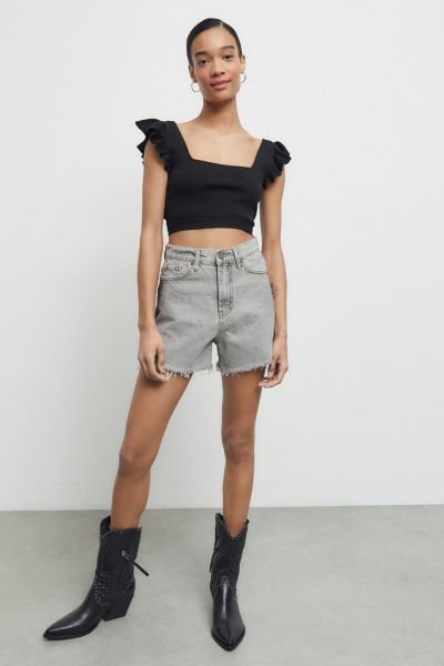 BDG A-Line Cutoff Denim Shorts