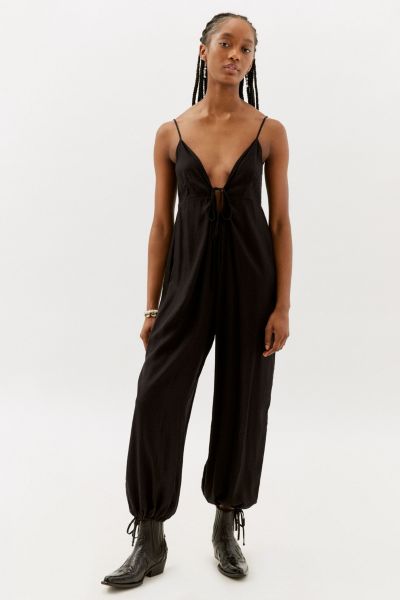 Vale Printed Balloon Jumpsuit
