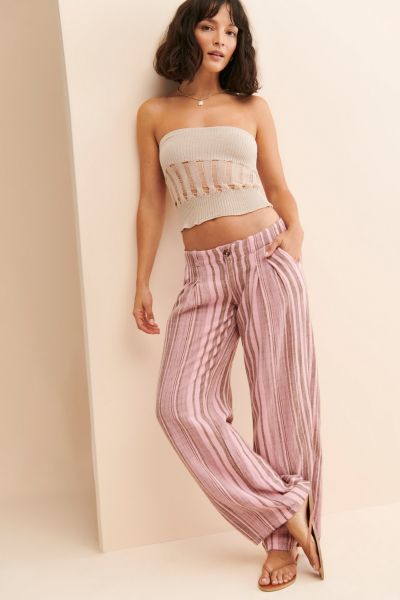 Martina Striped Trousers Product Page