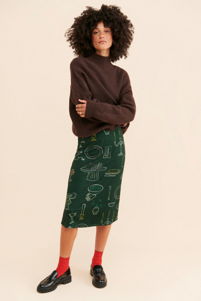 Lisa Says Gah Lauren Midi Skirt | Urban Outfitters