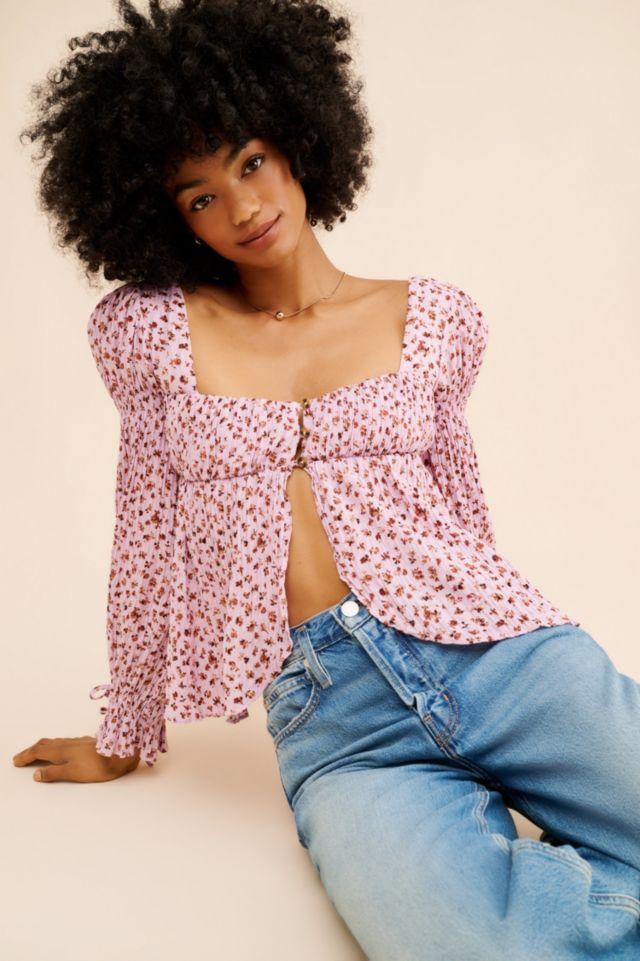 Allie Tie-Sleeve Blouse #1