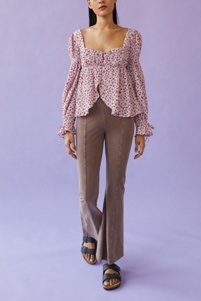 Allie Tie-Sleeve Blouse #3